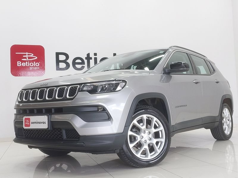 JEEP COMPASS 1.3 T270 TURBO FLEX SPORT AT6 2023/2024 BETIOLO NOVOS E SEMINOVOS LAJEADO / Carros no Vale JEEP COMPASS 1.3 T270 TURBO FLEX SPORT AT6 2023/2024 BETIOLO NOVOS E SEMINOVOS LAJEADO / Carros no Vale