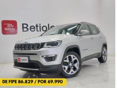 JEEP COMPASS 2.0 16V FLEX LIMITED AUTOMÁTICO 2017/2017 BETIOLO NOVOS E SEMINOVOS LAJEADO / Carros no Vale