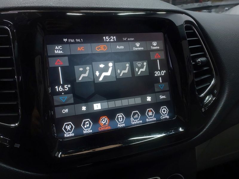 JEEP COMPASS 2.0 16V FLEX LIMITED AUTOMÁTICO 2018/2018 BETIOLO NOVOS E SEMINOVOS LAJEADO / Carros no Vale JEEP COMPASS 2.0 16V FLEX LIMITED AUTOMÁTICO 2018/2018 BETIOLO NOVOS E SEMINOVOS LAJEADO / Carros no Vale