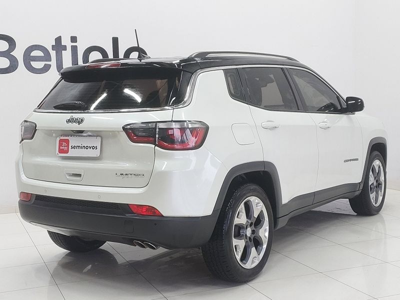 JEEP COMPASS 2.0 16V FLEX LIMITED AUTOMÁTICO 2018/2018 BETIOLO NOVOS E SEMINOVOS LAJEADO / Carros no Vale JEEP COMPASS 2.0 16V FLEX LIMITED AUTOMÁTICO 2018/2018 BETIOLO NOVOS E SEMINOVOS LAJEADO / Carros no Vale