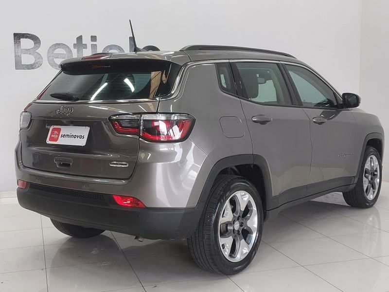 JEEP COMPASS 2.0 16V FLEX LONGITUDE AUTOMÁTICO 2020/2020 BETIOLO NOVOS E SEMINOVOS LAJEADO / Carros no Vale JEEP COMPASS 2.0 16V FLEX LONGITUDE AUTOMÁTICO 2020/2020 BETIOLO NOVOS E SEMINOVOS LAJEADO / Carros no Vale