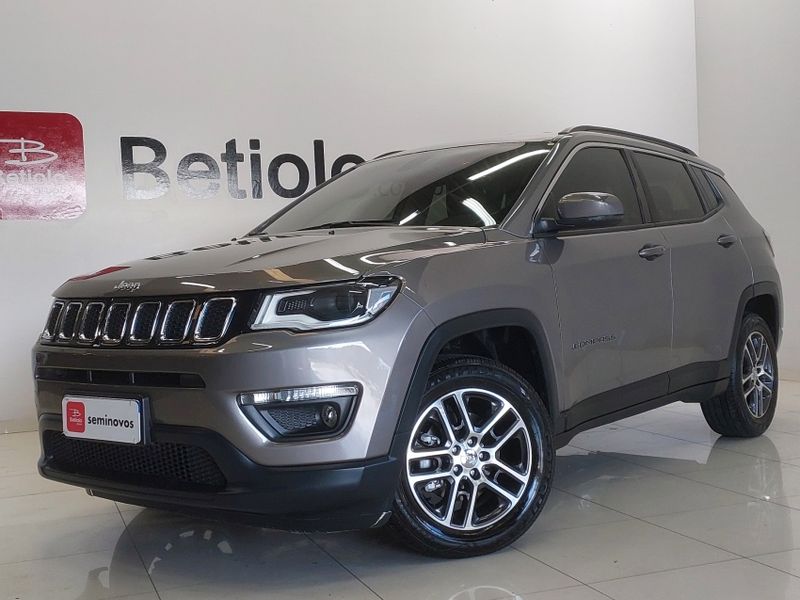 JEEP COMPASS 2.0 16V FLEX SPORT AUTOMÁTICO 2020/2021 BETIOLO NOVOS E SEMINOVOS LAJEADO / Carros no Vale JEEP COMPASS 2.0 16V FLEX SPORT AUTOMÁTICO 2020/2021 BETIOLO NOVOS E SEMINOVOS LAJEADO / Carros no Vale