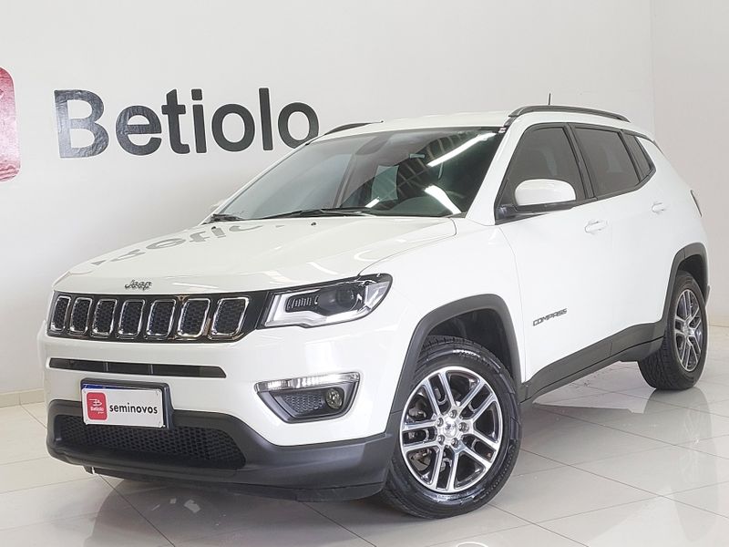 JEEP COMPASS 2.0 16V FLEX SPORT AUTOMÁTICO 2018/2019 BETIOLO NOVOS E SEMINOVOS LAJEADO / Carros no Vale JEEP COMPASS 2.0 16V FLEX SPORT AUTOMÁTICO 2018/2019 BETIOLO NOVOS E SEMINOVOS LAJEADO / Carros no Vale