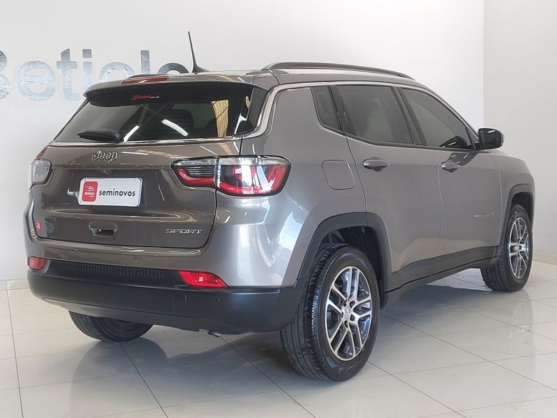 JEEP COMPASS 2.0 16V FLEX SPORT AUTOMÁTICO 2020/2021 BETIOLO NOVOS E SEMINOVOS LAJEADO / Carros no Vale JEEP COMPASS 2.0 16V FLEX SPORT AUTOMÁTICO 2020/2021 BETIOLO NOVOS E SEMINOVOS LAJEADO / Carros no Vale