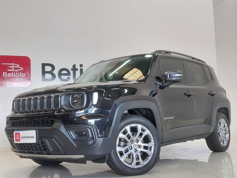 JEEP RENEGADE 1.3 T270 TURBO FLEX LONGITUDE AT6 2024/2025 BETIOLO NOVOS E SEMINOVOS LAJEADO / Carros no Vale