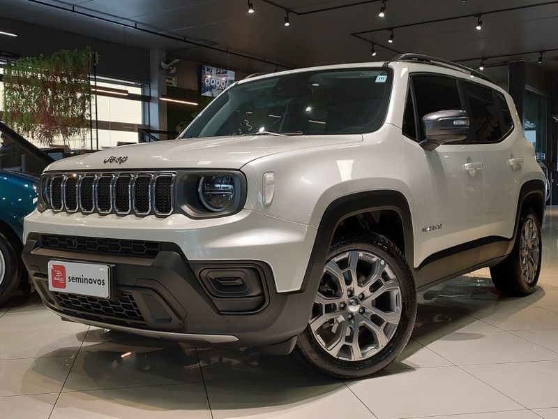 JEEP RENEGADE 1.3 T270 TURBO FLEX LONGITUDE AT6 2024/2025 BETIOLO NOVOS E SEMINOVOS LAJEADO / Carros no Vale
