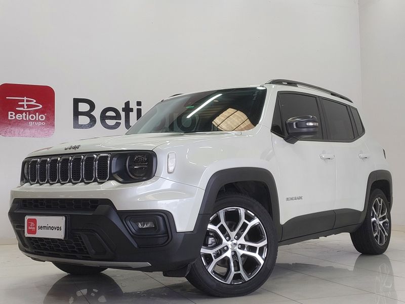 JEEP RENEGADE 1.3 T270 TURBO FLEX LONGITUDE AT6 2022/2023 BETIOLO NOVOS E SEMINOVOS LAJEADO / Carros no Vale JEEP RENEGADE 1.3 T270 TURBO FLEX LONGITUDE AT6 2022/2023 BETIOLO NOVOS E SEMINOVOS LAJEADO / Carros no Vale