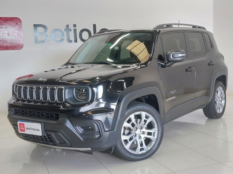 JEEP RENEGADE 1.3 T270 TURBO FLEX LONGITUDE AT6 2024/2025 BETIOLO NOVOS E SEMINOVOS LAJEADO / Carros no Vale