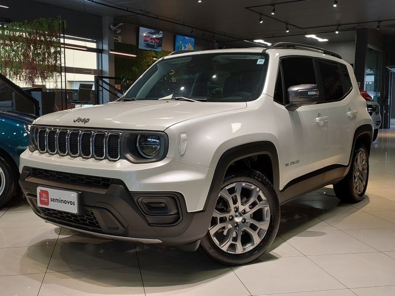 JEEP RENEGADE 1.3 T270 TURBO FLEX LONGITUDE AT6 2024/2025 BETIOLO NOVOS E SEMINOVOS LAJEADO / Carros no Vale