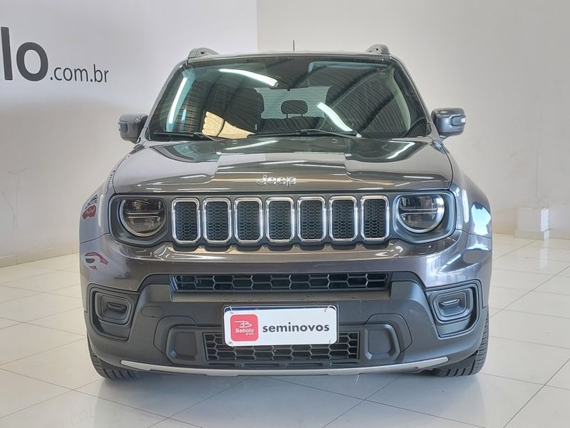 JEEP RENEGADE 1.3 T270 TURBO FLEX LONGITUDE AT6 2025/2025 BETIOLO NOVOS E SEMINOVOS LAJEADO / Carros no Vale