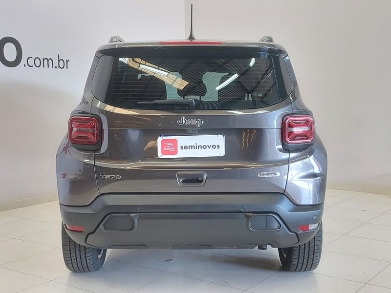 JEEP RENEGADE 1.3 T270 TURBO FLEX LONGITUDE AT6 2025/2025 BETIOLO NOVOS E SEMINOVOS LAJEADO / Carros no Vale