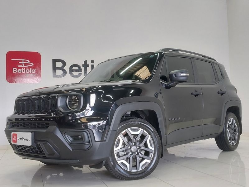 JEEP RENEGADE 1.3 T270 TURBO FLEX SPORT ALTITUDE AT6 2024/2025 BETIOLO NOVOS E SEMINOVOS LAJEADO / Carros no Vale