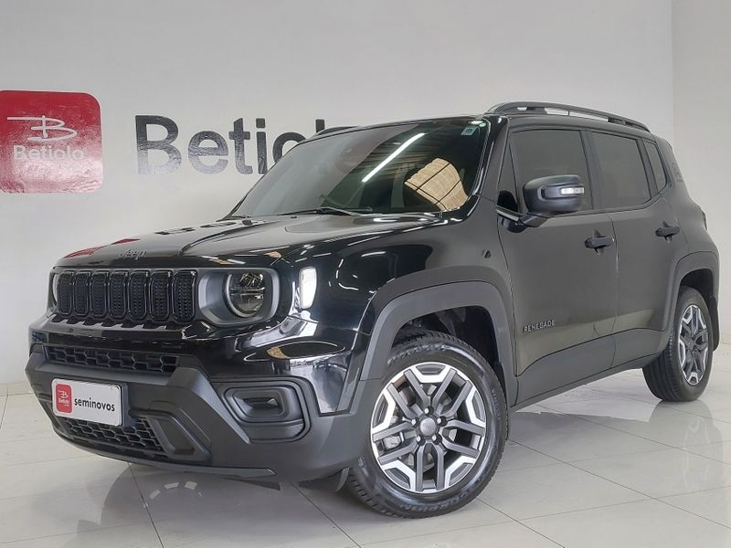 JEEP RENEGADE 1.3 T270 TURBO FLEX SPORT ALTITUDE AT6 2024/2025 BETIOLO NOVOS E SEMINOVOS LAJEADO / Carros no Vale