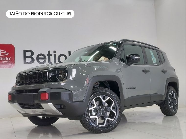 JEEP RENEGADE 1.3 T270 TURBO FLEX WILLYS 4×4 AT9 2026/2027 BETIOLO NOVOS E SEMINOVOS LAJEADO / Carros no Vale