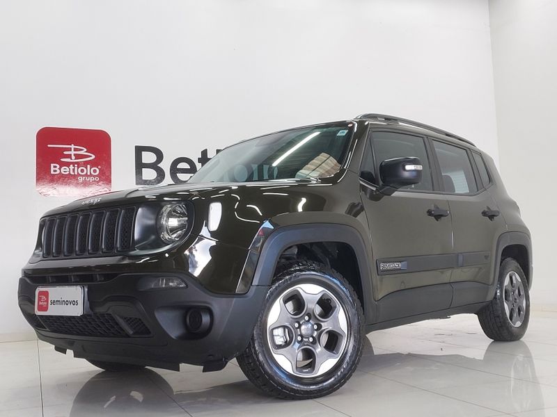 JEEP RENEGADE 1.8 16V FLEX 4P AUTOMÁTICO 2021/2021 BETIOLO NOVOS E SEMINOVOS LAJEADO / Carros no Vale