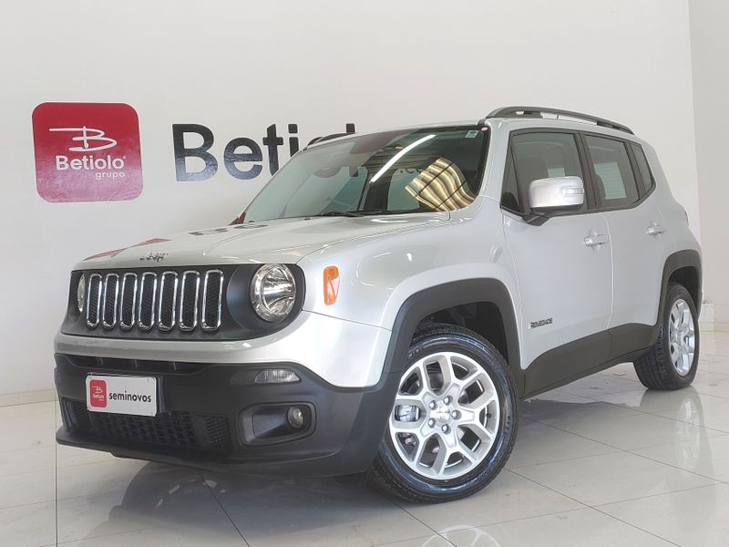 JEEP RENEGADE 1.8 16V FLEX LONGITUDE 4P AUTOMÁTICO 2015/2016 BETIOLO NOVOS E SEMINOVOS LAJEADO / Carros no Vale