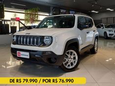 JEEP RENEGADE 1.8 16V FLEX SPORT 4P AUTOMÁTICO 2020/2021 BETIOLO NOVOS E SEMINOVOS LAJEADO / Carros no Vale