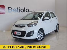 KIA PICANTO 1.0 EX 12V FLEX 4P MANUAL 2012/2013 BETIOLO NOVOS E SEMINOVOS LAJEADO / Carros no Vale