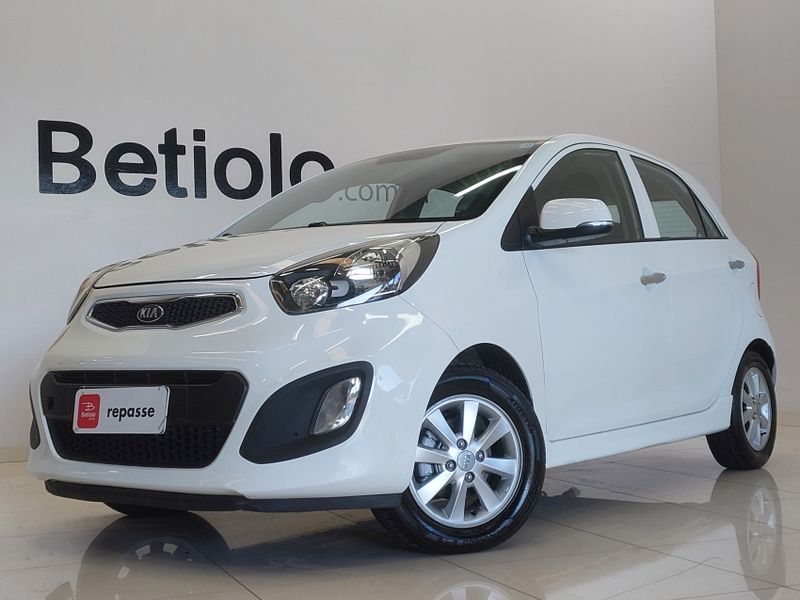 KIA PICANTO 1.0 EX 12V FLEX 4P MANUAL 2012/2013 BETIOLO NOVOS E SEMINOVOS LAJEADO / Carros no Vale KIA PICANTO 1.0 EX 12V FLEX 4P MANUAL 2012/2013 BETIOLO NOVOS E SEMINOVOS LAJEADO / Carros no Vale