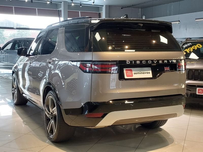 Land Rover DISCOVERY 3.0 D300 TURBO DIESEL MHEV METROPOLITAN EDITION AUTOMÁTICO 2023/2024 BETIOLO NOVOS E SEMINOVOS LAJEADO / Carros no Vale Land Rover DISCOVERY 3.0 D300 TURBO DIESEL MHEV METROPOLITAN EDITION AUTOMÁTICO 2023/2024 BETIOLO NOVOS E SEMINOVOS LAJEADO / Carros no Vale