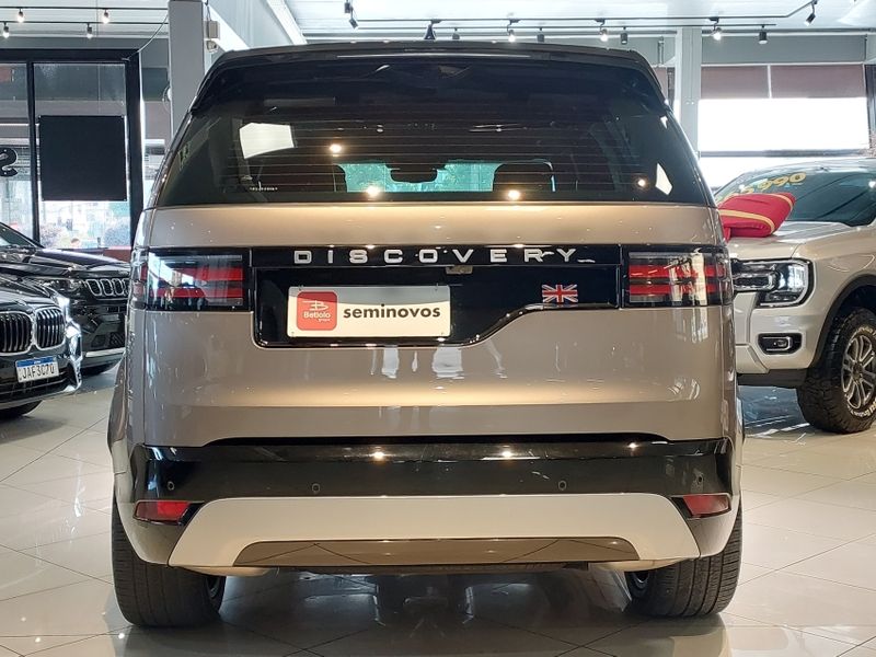 Land Rover DISCOVERY 3.0 D300 TURBO DIESEL MHEV METROPOLITAN EDITION AUTOMÁTICO 2023/2024 BETIOLO NOVOS E SEMINOVOS LAJEADO / Carros no Vale Land Rover DISCOVERY 3.0 D300 TURBO DIESEL MHEV METROPOLITAN EDITION AUTOMÁTICO 2023/2024 BETIOLO NOVOS E SEMINOVOS LAJEADO / Carros no Vale