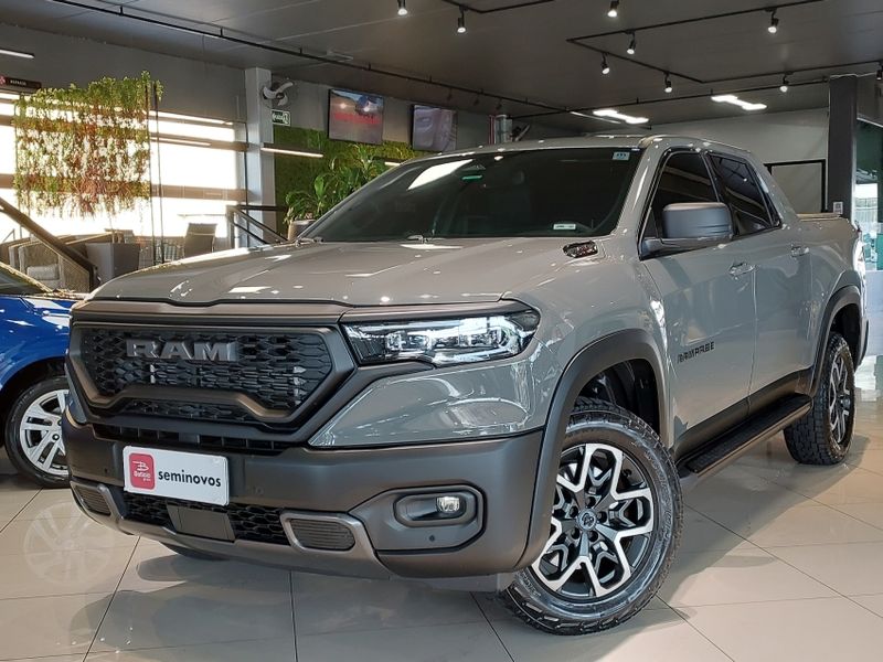 Ram RAMPAGE 2.2 TURBO DIESEL REBEL 4X4 AUTOMÁTICO 2024/2025 BETIOLO NOVOS E SEMINOVOS LAJEADO / Carros no Vale