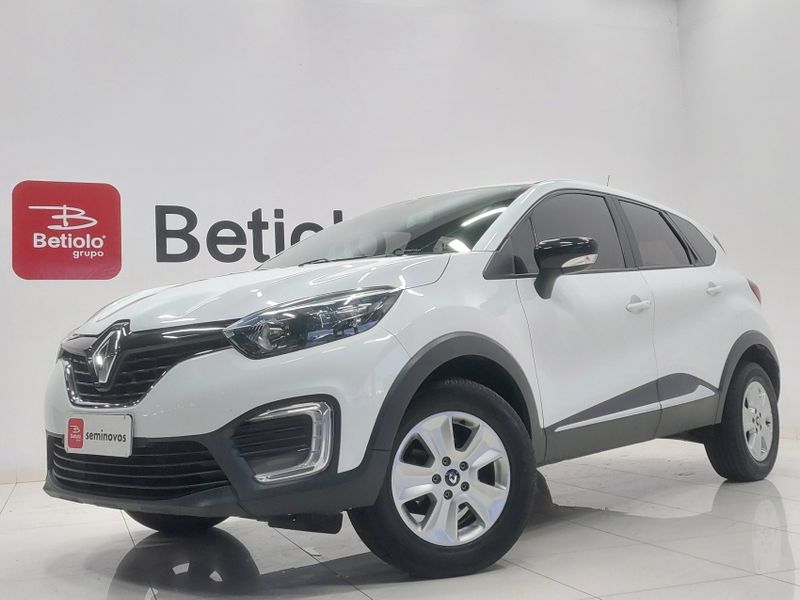 Renault CAPTUR 1.6 16V SCE FLEX LIFE X-TRONIC 2019/2019 BETIOLO NOVOS E SEMINOVOS LAJEADO / Carros no Vale