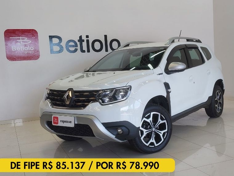 Renault DUSTER 1.6 16V SCE FLEX ICONIC X-TRONIC 2020/2021 BETIOLO NOVOS E SEMINOVOS LAJEADO / Carros no Vale