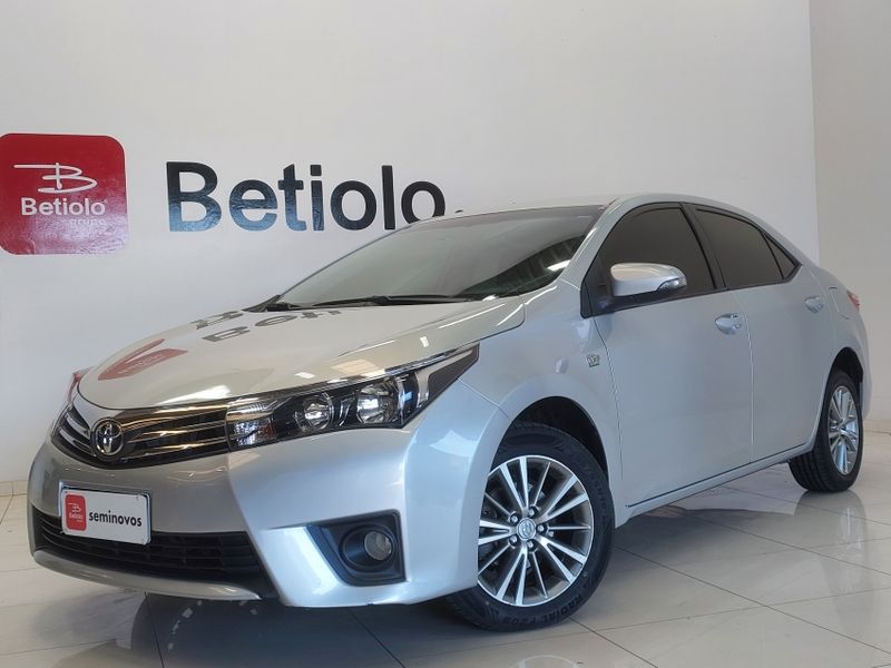 Toyota COROLLA 2.0 XEI 16V FLEX 4P AUTOMÁTICO 2014/2015 BETIOLO NOVOS E SEMINOVOS LAJEADO / Carros no Vale Toyota COROLLA 2.0 XEI 16V FLEX 4P AUTOMÁTICO 2014/2015 BETIOLO NOVOS E SEMINOVOS LAJEADO / Carros no Vale
