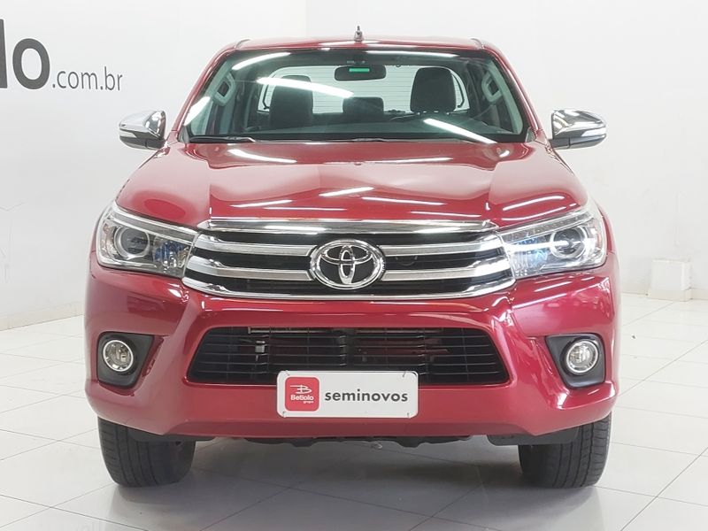 Toyota HILUX 2.8 SRX 4X4 CD 16V DIESEL 4P AUTOMÁTICO 2016/2016 BETIOLO NOVOS E SEMINOVOS LAJEADO / Carros no Vale