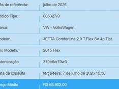 Volkswagen JETTA 2.0 COMFORTLINE FLEX 4P TIPTRONIC 2015/2015 BETIOLO NOVOS E SEMINOVOS LAJEADO / Carros no Vale