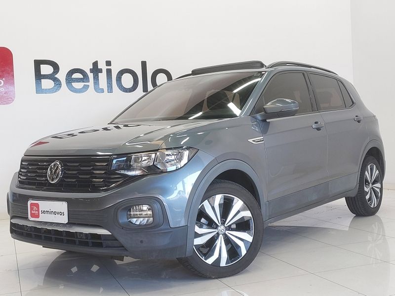Volkswagen T-CROSS 1.0 200 TSI TOTAL FLEX COMFORTLINE AUTOMÁTICO 2021/2021 BETIOLO NOVOS E SEMINOVOS LAJEADO / Carros no Vale Volkswagen T-CROSS 1.0 200 TSI TOTAL FLEX COMFORTLINE AUTOMÁTICO 2021/2021 BETIOLO NOVOS E SEMINOVOS LAJEADO / Carros no Vale