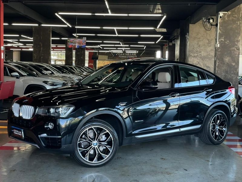 BMW X4 2.0 28I X LINE 4X4 16V TURBO GASOLINA 4P AUTOMÁTICO 2018/2018 CASTELLAN E TOMAZONI MOTORS CAXIAS DO SUL / Carros no Vale BMW X4 2.0 28I X LINE 4X4 16V TURBO GASOLINA 4P AUTOMÁTICO 2018/2018 CASTELLAN E TOMAZONI MOTORS CAXIAS DO SUL / Carros no Vale