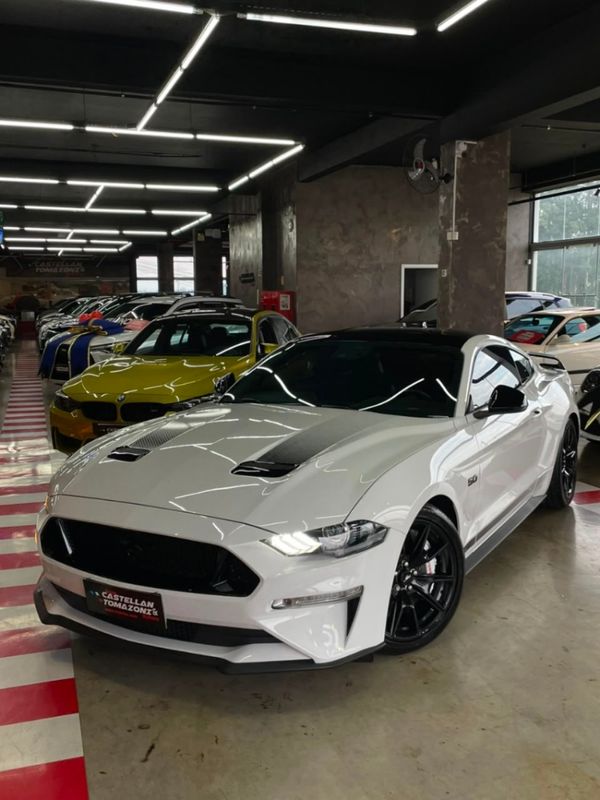 Ford MUSTANG 5.0 V8 TI-VCT GASOLINA BLACK SHADOW SELECTSHIFT 2019/2020 CASTELLAN E TOMAZONI MOTORS CAXIAS DO SUL / Carros no Vale