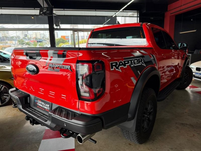 Ford RANGER 3.0 V6 TURBO GASOLINA RAPTOR 4X4 AUTOMÁTICO 2024/2024 CASTELLAN E TOMAZONI MOTORS CAXIAS DO SUL / Carros no Vale Ford RANGER 3.0 V6 TURBO GASOLINA RAPTOR 4X4 AUTOMÁTICO 2024/2024 CASTELLAN E TOMAZONI MOTORS CAXIAS DO SUL / Carros no Vale