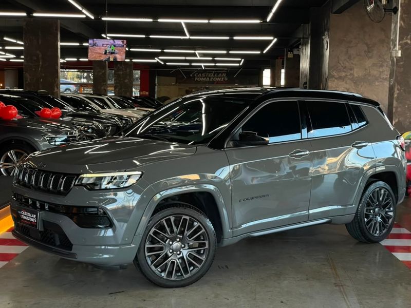 JEEP COMPASS 1.3 T270 TURBO FLEX S AT6 2024/2024 CASTELLAN E TOMAZONI MOTORS CAXIAS DO SUL / Carros no Vale JEEP COMPASS 1.3 T270 TURBO FLEX S AT6 2024/2024 CASTELLAN E TOMAZONI MOTORS CAXIAS DO SUL / Carros no Vale