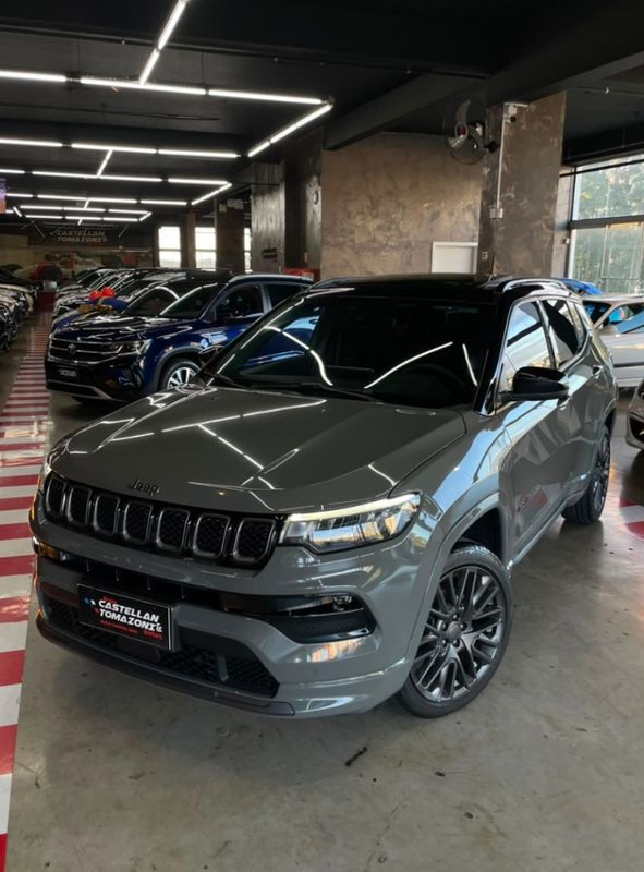 JEEP COMPASS 1.3 T270 TURBO FLEX S AT6 2024/2024 CASTELLAN E TOMAZONI MOTORS CAXIAS DO SUL / Carros no Vale JEEP COMPASS 1.3 T270 TURBO FLEX S AT6 2024/2024 CASTELLAN E TOMAZONI MOTORS CAXIAS DO SUL / Carros no Vale