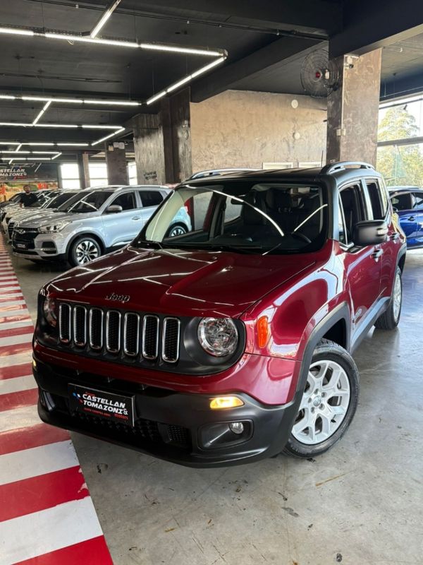 JEEP RENEGADE 1.8 16V FLEX SPORT 4P MANUAL 2018/2018 CASTELLAN E TOMAZONI MOTORS CAXIAS DO SUL / Carros no Vale JEEP RENEGADE 1.8 16V FLEX SPORT 4P MANUAL 2018/2018 CASTELLAN E TOMAZONI MOTORS CAXIAS DO SUL / Carros no Vale