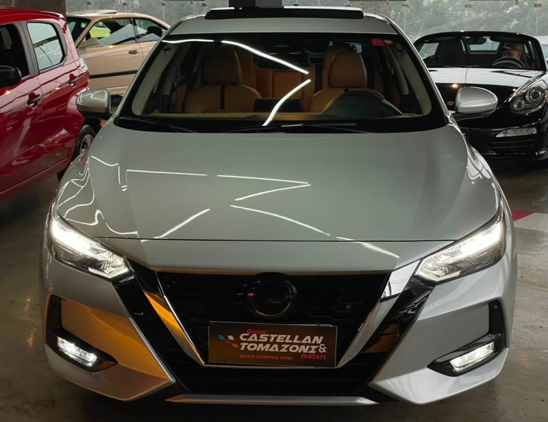 Nissan SENTRA 2.0 16V GASOLINA EXCLUSIVE XTRONIC 2023/2023 CASTELLAN E TOMAZONI MOTORS CAXIAS DO SUL / Carros no Vale Nissan SENTRA 2.0 16V GASOLINA EXCLUSIVE XTRONIC 2023/2023 CASTELLAN E TOMAZONI MOTORS CAXIAS DO SUL / Carros no Vale