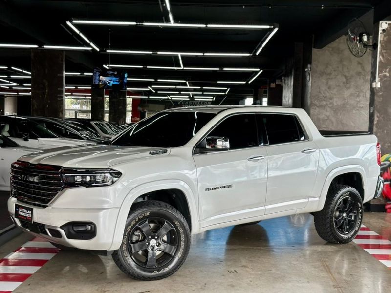 Ram RAMPAGE 2.0 HURRICANE 4 TURBO GASOLINA LARAMIE 4X4 AUTOMÁTICO 2023/2024 CASTELLAN E TOMAZONI MOTORS CAXIAS DO SUL / Carros no Vale Ram RAMPAGE 2.0 HURRICANE 4 TURBO GASOLINA LARAMIE 4X4 AUTOMÁTICO 2023/2024 CASTELLAN E TOMAZONI MOTORS CAXIAS DO SUL / Carros no Vale