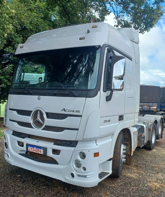 Mercedes-Benz Actros 2546 LS 6×2 + Librelatto 4 Eixos 2023 2018/2019 CAMINHÕES & CAMIONETAS PASSO FUNDO / Carros no Vale