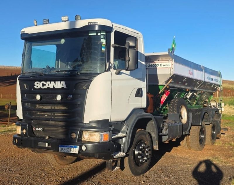 Scania G 440 6×4 2017/2017 CAMINHÕES & CAMIONETAS PASSO FUNDO / Carros no Vale Scania G 440 6×4 2017/2017 CAMINHÕES & CAMIONETAS PASSO FUNDO / Carros no Vale