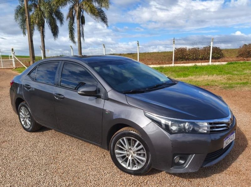 Toyota COROLLA 2.0 XEI 16V FLEX 4P AUTOMÁTICO 2015/2015 CAMINHÕES & CAMIONETAS PASSO FUNDO / Carros no Vale Toyota COROLLA 2.0 XEI 16V FLEX 4P AUTOMÁTICO 2015/2015 CAMINHÕES & CAMIONETAS PASSO FUNDO / Carros no Vale