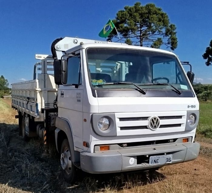 Volkswagen 8150 8-150 E Delivery Plus Munck 2006/2006 CAMINHÕES & CAMIONETAS PASSO FUNDO / Carros no Vale