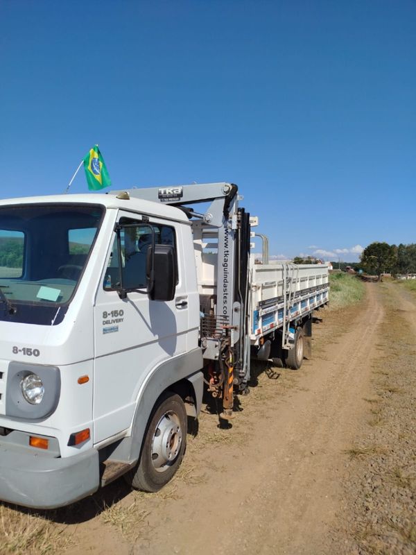 Volkswagen 8150 8-150 E Delivery Plus Munck 2006/2006 CAMINHÕES & CAMIONETAS PASSO FUNDO / Carros no Vale