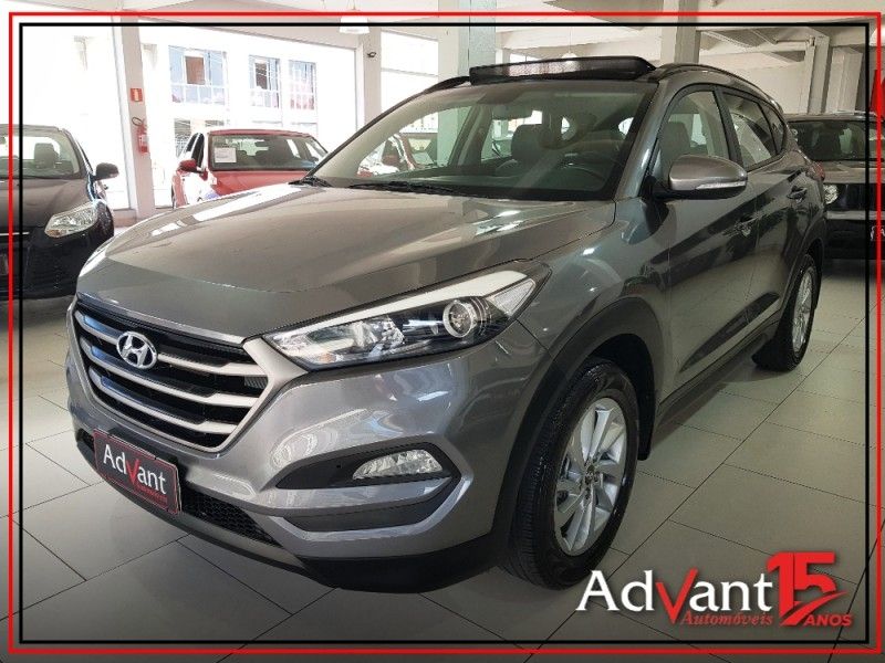 Hyundai TUCSON 1.6 16V T-GDI GASOLINA GLS ECOSHIFT 2017/2018 ADVANT AUTOMÓVEIS CAXIAS DO SUL / Carros no Vale Hyundai TUCSON 1.6 16V T-GDI GASOLINA GLS ECOSHIFT 2017/2018 ADVANT AUTOMÓVEIS CAXIAS DO SUL / Carros no Vale