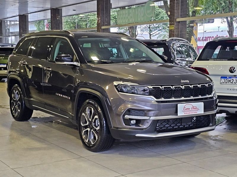 JEEP COMMANDER 1.3 T270 TURBO FLEX LIMITED AT6 2023/2023 CARRO DEZ NOVO HAMBURGO / Carros no Vale JEEP COMMANDER 1.3 T270 TURBO FLEX LIMITED AT6 2023/2023 CARRO DEZ NOVO HAMBURGO / Carros no Vale