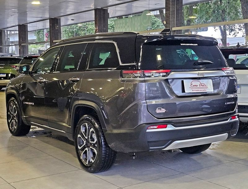 JEEP COMMANDER 1.3 T270 TURBO FLEX LIMITED AT6 2023/2023 CARRO DEZ NOVO HAMBURGO / Carros no Vale JEEP COMMANDER 1.3 T270 TURBO FLEX LIMITED AT6 2023/2023 CARRO DEZ NOVO HAMBURGO / Carros no Vale