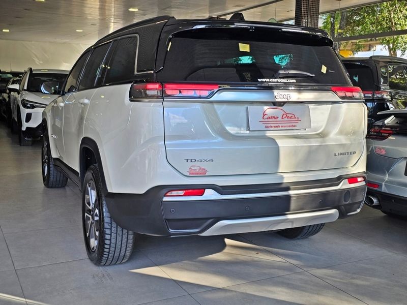 JEEP COMMANDER 2.0 TD380 TURBO DIESEL LIMITED AT9 2023/2023 CARRO DEZ NOVO HAMBURGO / Carros no Vale
