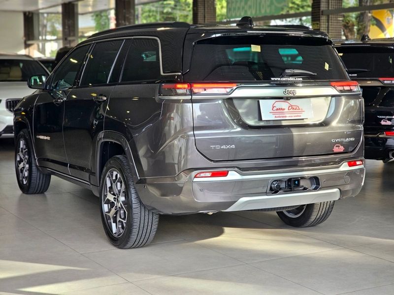 JEEP COMMANDER 2.0 TD380 TURBO DIESEL OVERLAND AT9 2022/2022 CARRO DEZ NOVO HAMBURGO / Carros no Vale